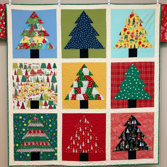 Christmas Tree NTA151024218 Quilt Blanket