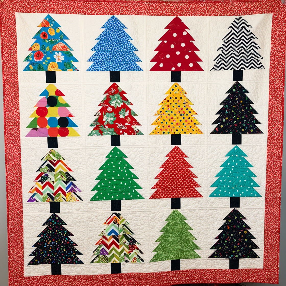 Christmas Tree NTA151024223 Quilt Blanket