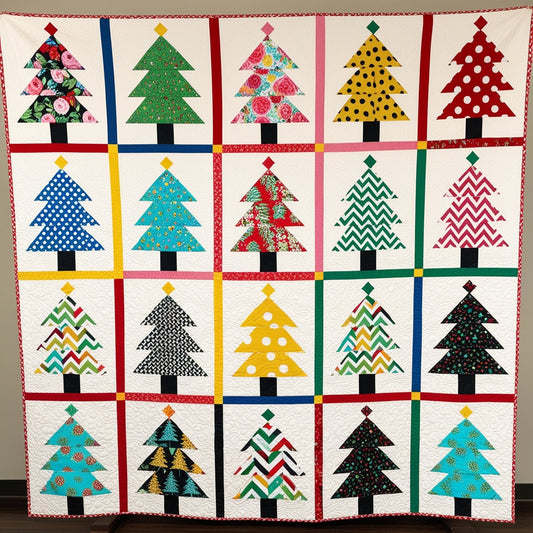 Christmas Tree NTA151024224 Quilt Blanket