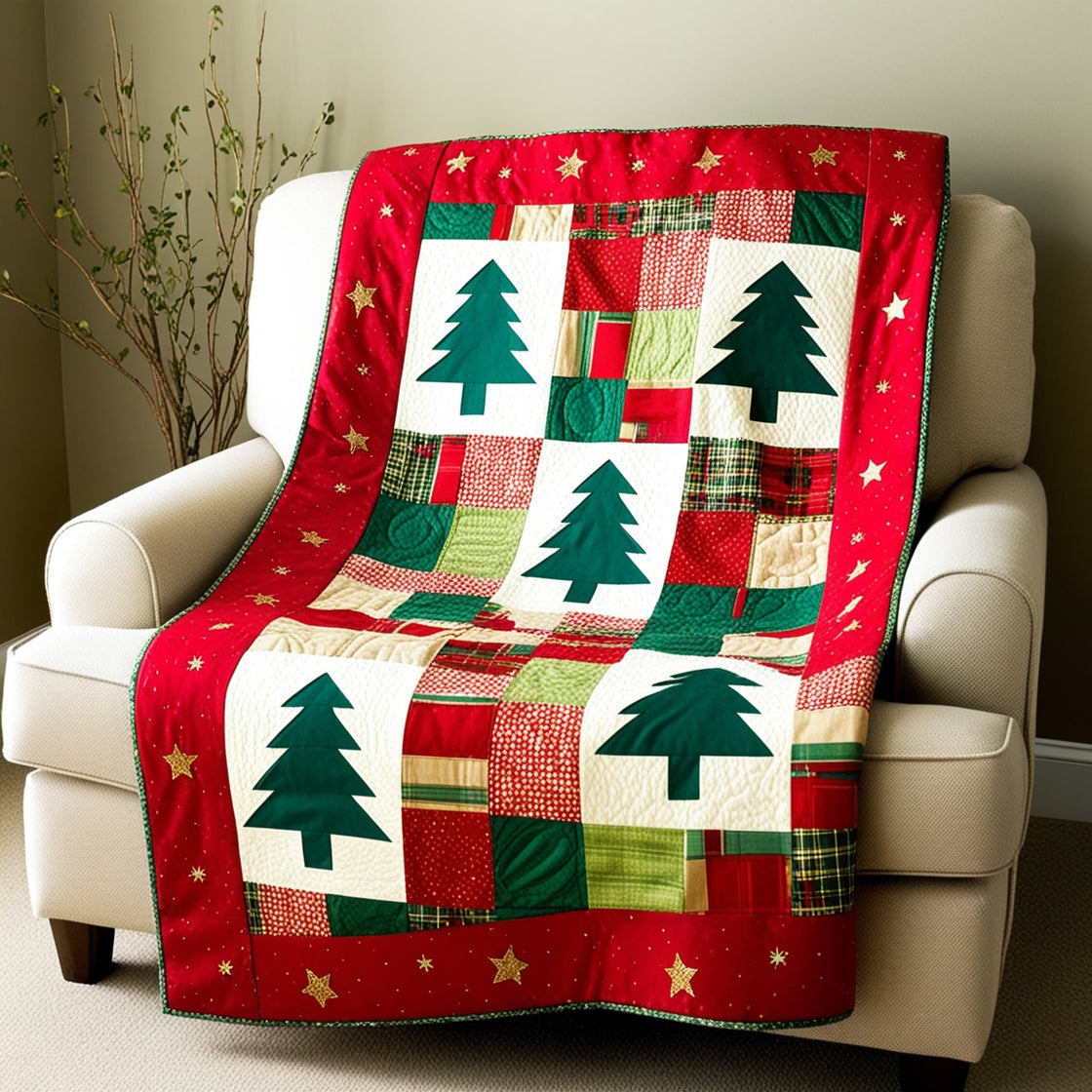 Christmas Tree NTA281024097 Quilt Blanket