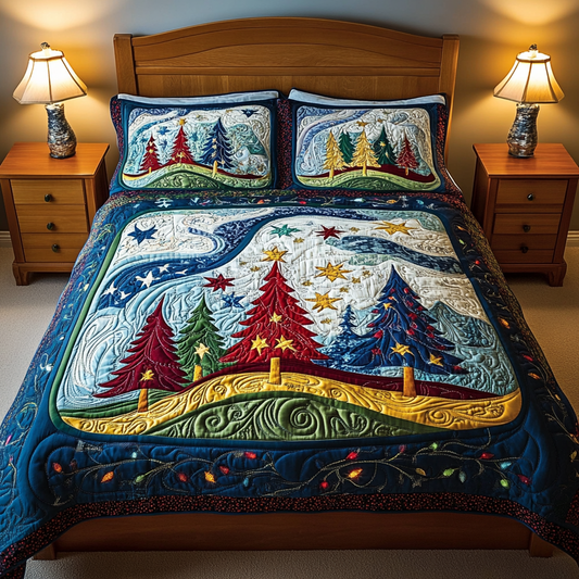 Christmas Tree TAI041124155 Quilt Bedding Set