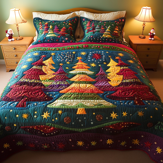 Christmas Tree TAI041124208 Quilt Bedding Set