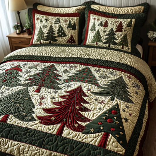 Christmas Tree TAI041124250 Quilt Bedding Set