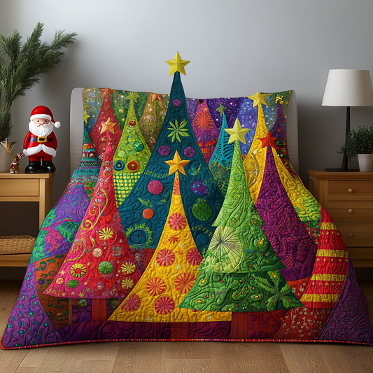 Christmas Tree TAI061124300 Quilt Blanket