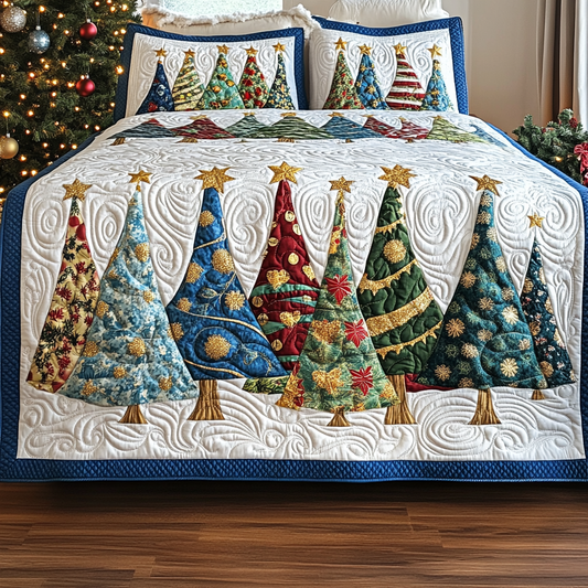 Christmas Tree TAI311024028 Quilt Bedding Set