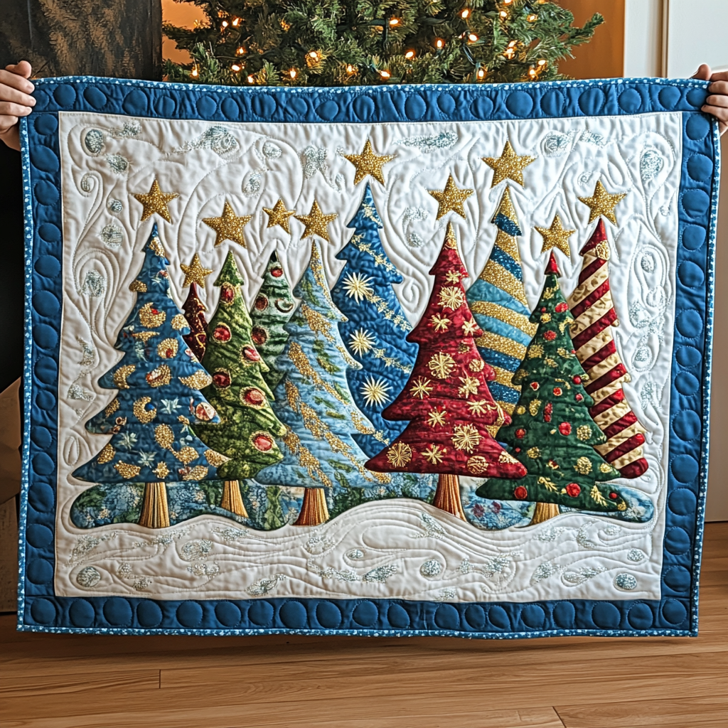 Christmas Tree TAI311024301 Quilt Blanket