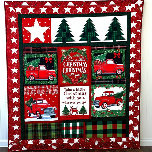 Christmas Truck NTA281024048 Quilt Blanket