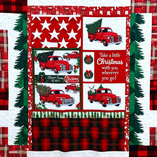 Christmas Truck NTA281024054 Quilt Blanket