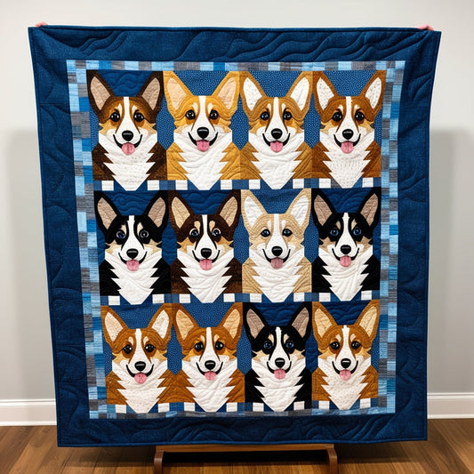 Corgi NTA041124129 Quilt Blanket