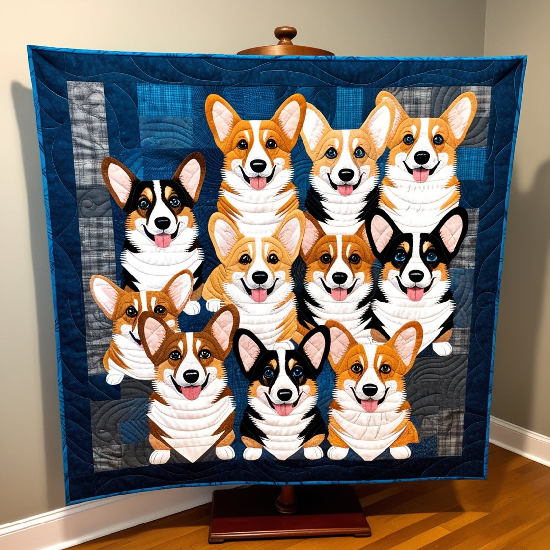 Corgi NTA041124131 Quilt Blanket