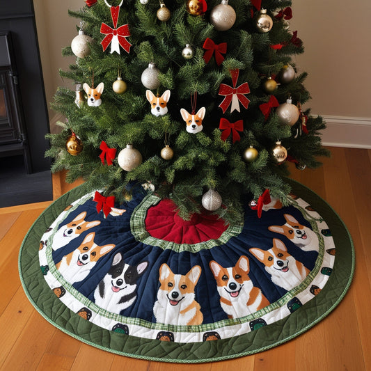 Corgi NTA311024280 Quilted Tree Skirt