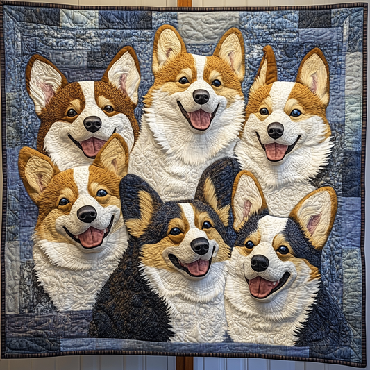 Corgi TAI041124034 Quilt Blanket