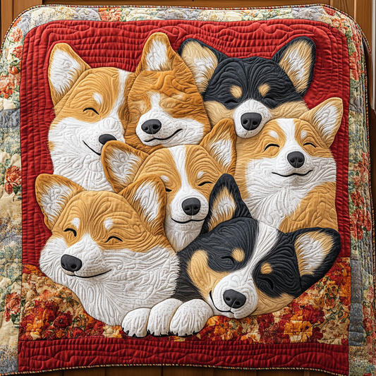 Corgi TAI041124039 Quilt Blanket