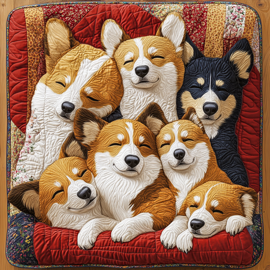 Corgi TAI041124040 Quilt Blanket