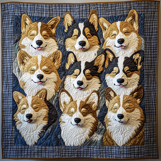 Corgi TAI041124046 Quilt Blanket