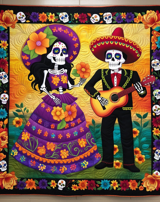 Day Of The Dead NTA281024218 Quilt Blanket