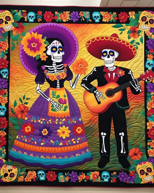 Day Of The Dead NTA281024219 Quilt Blanket