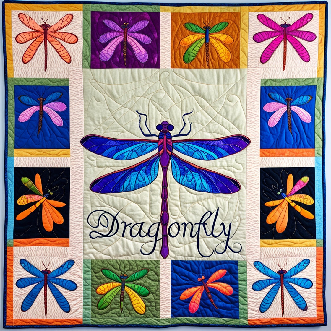 Dragonfly NTA151024093 Quilt Blanket