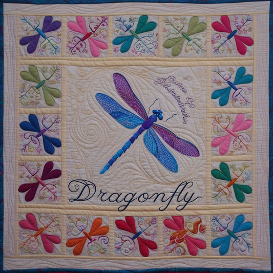 Dragonfly NTA151024096 Quilt Blanket