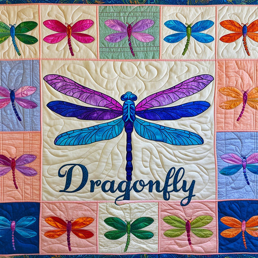 Dragonfly NTA151024098 Quilt Blanket