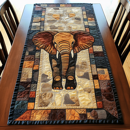 Elephant TAI281024297 Quilted Table Runner