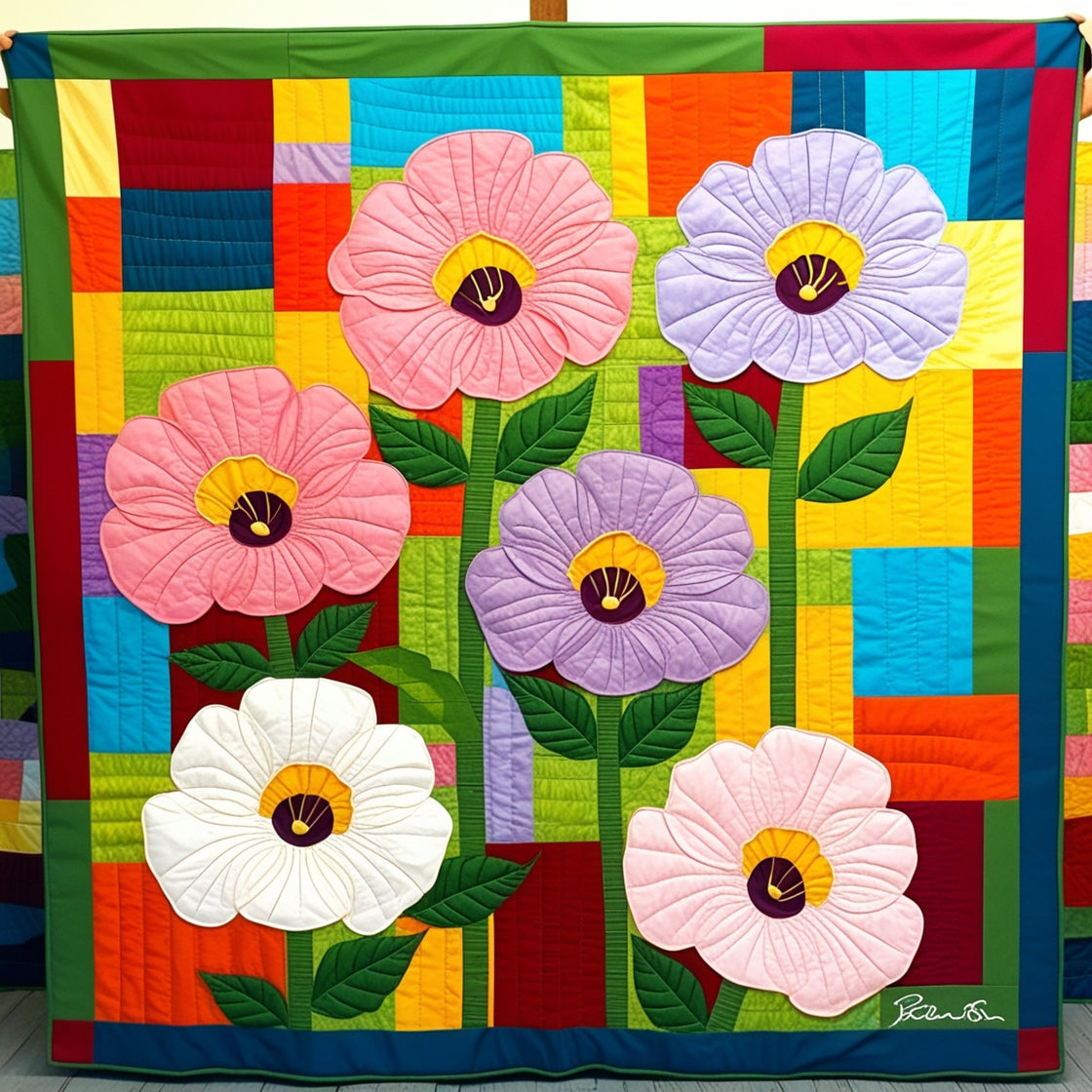 Flower NTA281024031 Quilt Blanket