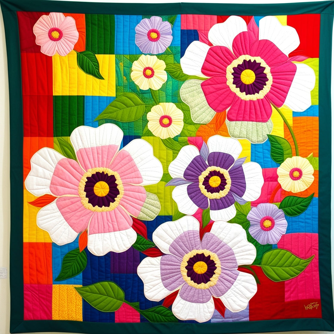 Flower NTA281024033 Quilt Blanket