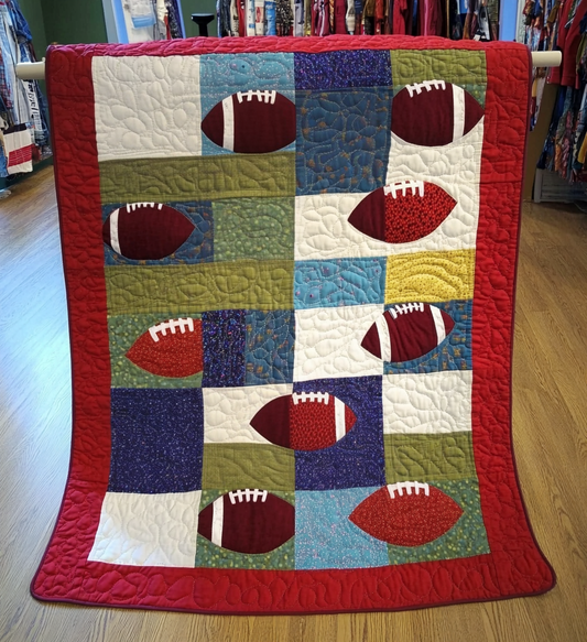 Football DAI311024399 Quilt Blanket