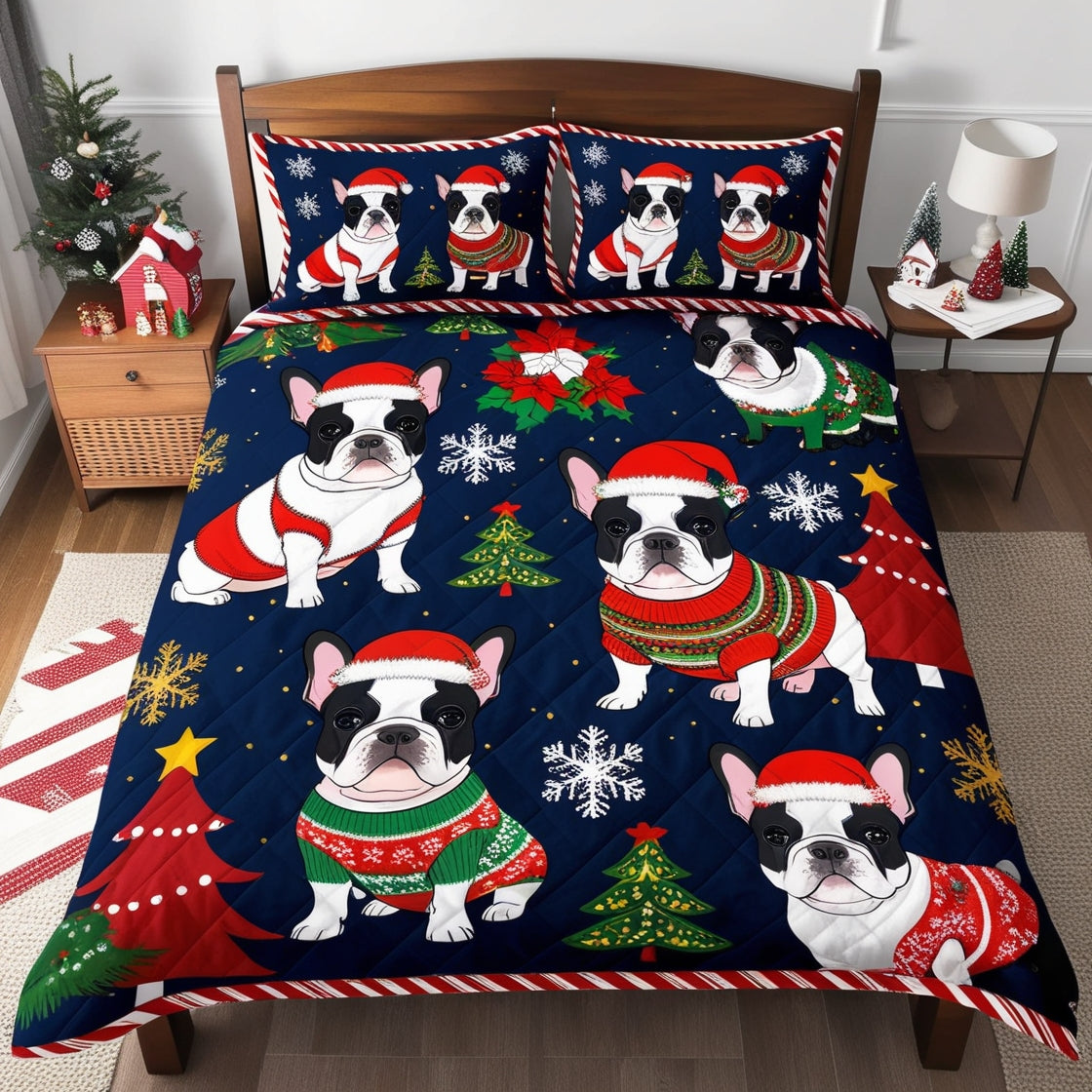 French Bulldog NTA041124398 Quilt Bedding Set