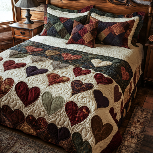 Heart TAI061124008 Quilt Bedding Set