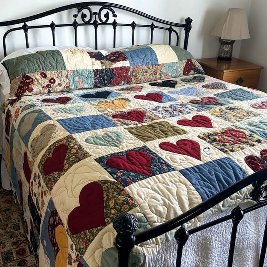 Heart TAI061124025 Quilt Bedding Set