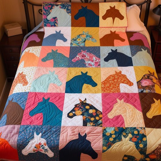 Horse NTA151024191 Quilt Blanket