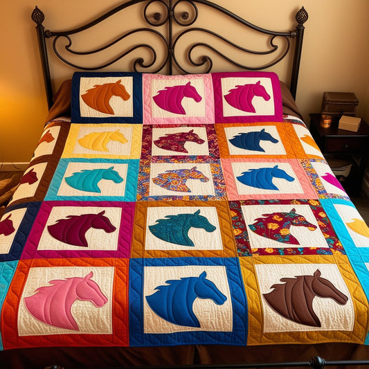 Horse NTA151024194 Quilt Blanket