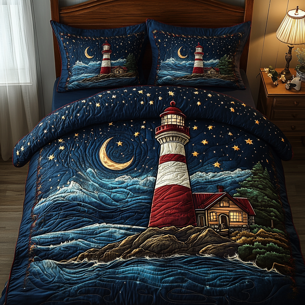 Lighthouse TAI061124160 Quilt Bedding Set