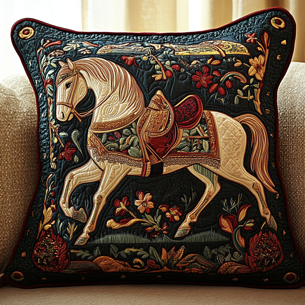 Majestic Horse TAI311024204 Quilted Pillow Case