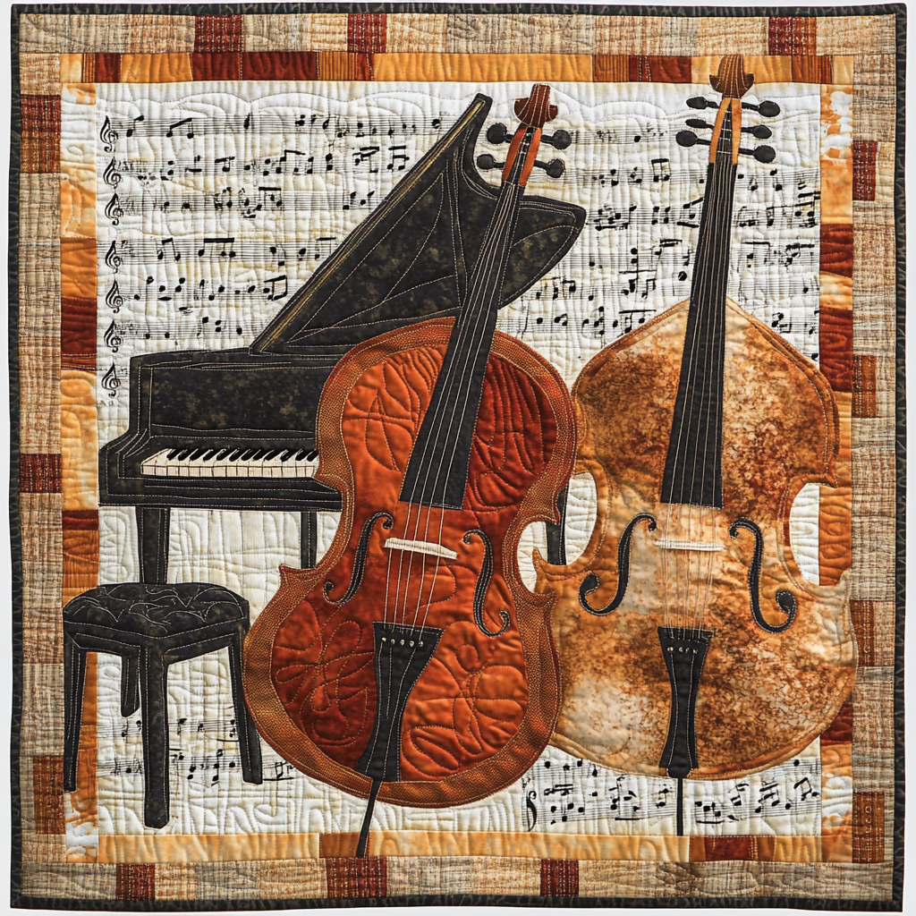 Music DAI311024351 Quilt Blanket