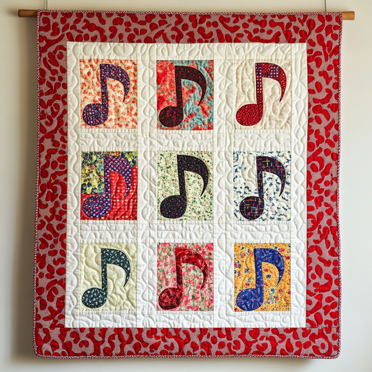 Music Note DAI311024354 Quilt Blanket