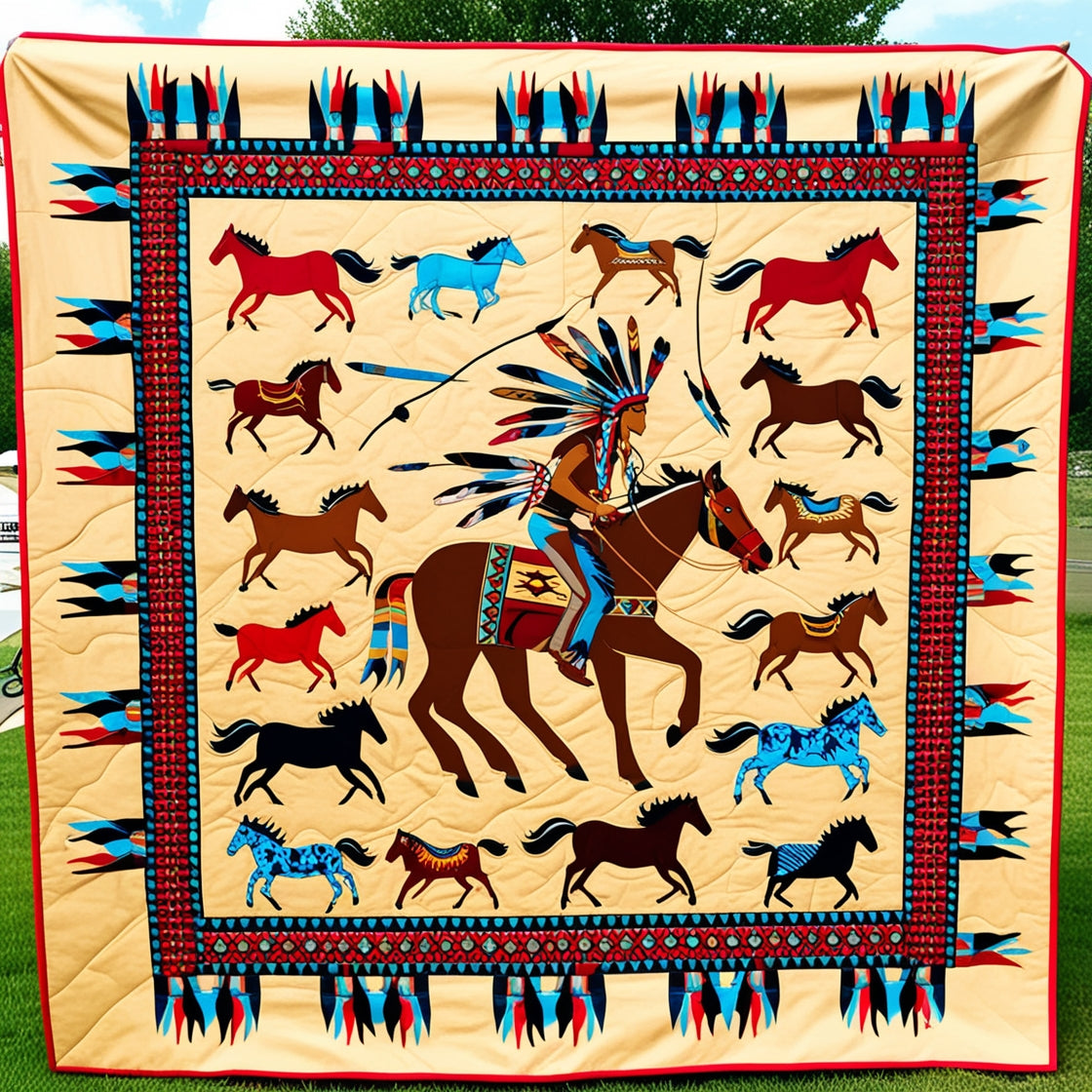 Native American NTA151024320 Quilt Blanket