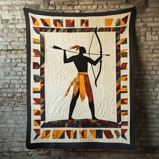 Native American Warrior DAI05112419 Quilt Blanket