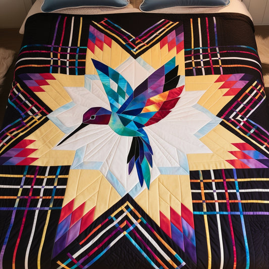 Native Hummingbird TAI121024135 Quilt Blanket