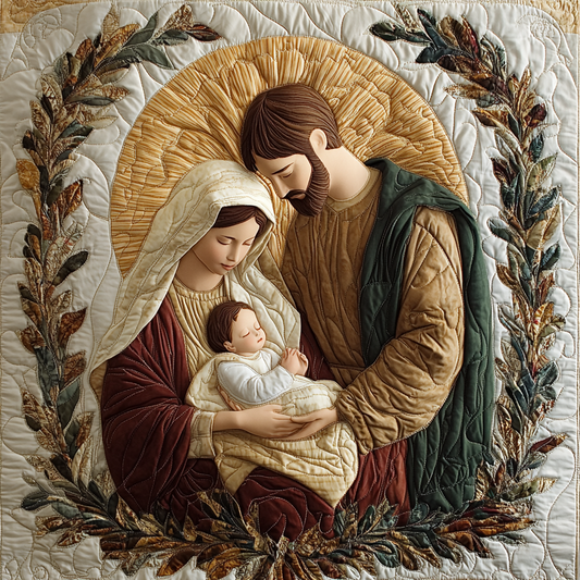 Nativity Scene TAI041124063 Quilt Blanket