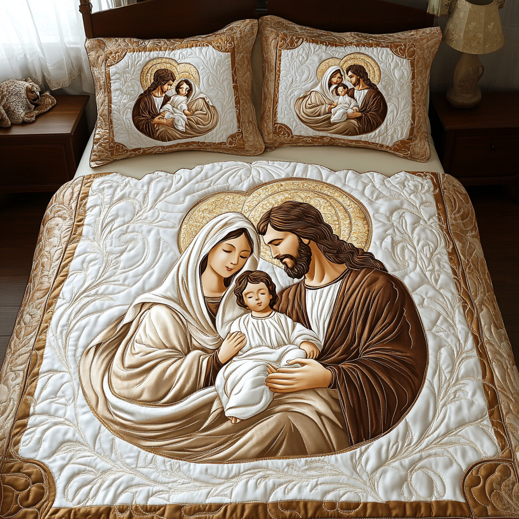 Nativity TAI061124054 Quilt Bedding Set