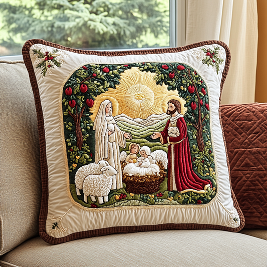 Nativity TAI311024181 Quilted Pillow Case