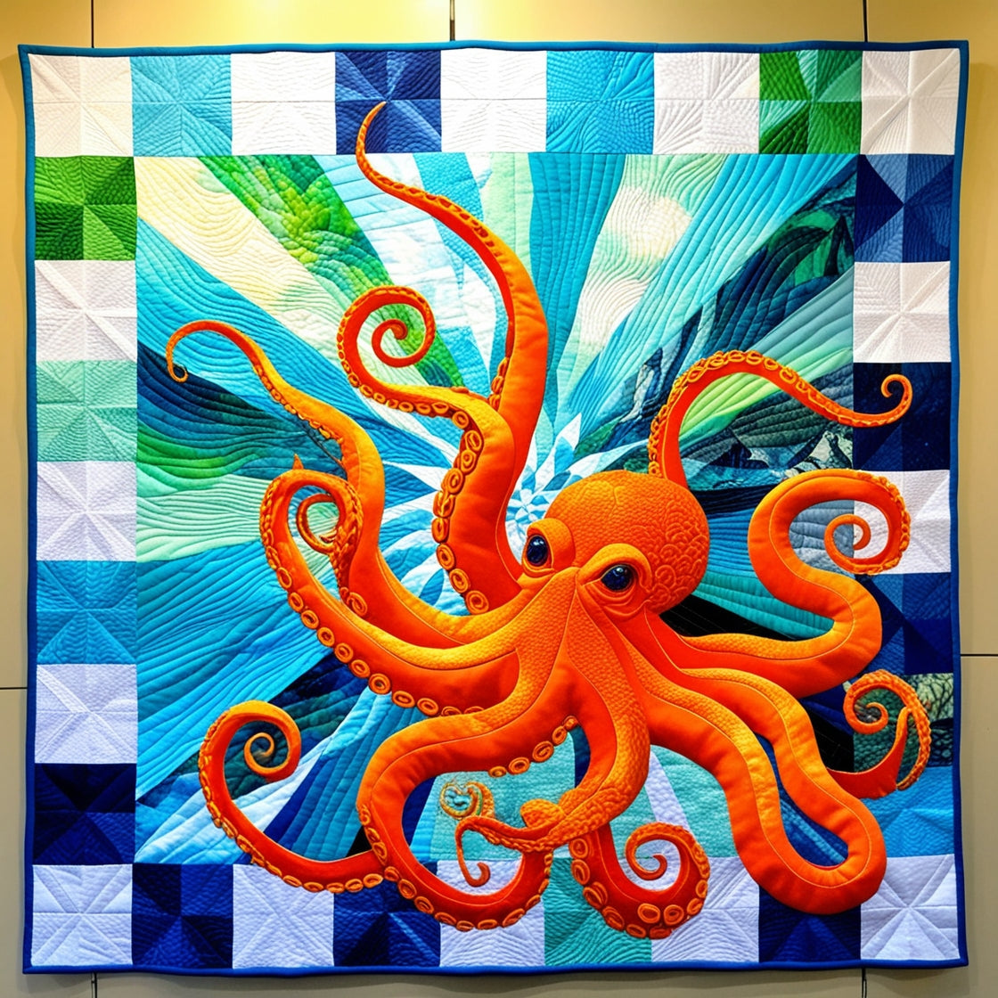 Octopus NTA281024002 Quilt Blanket