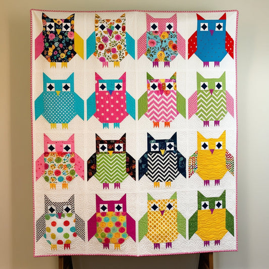 Owl NTA151024229 Quilt Blanket