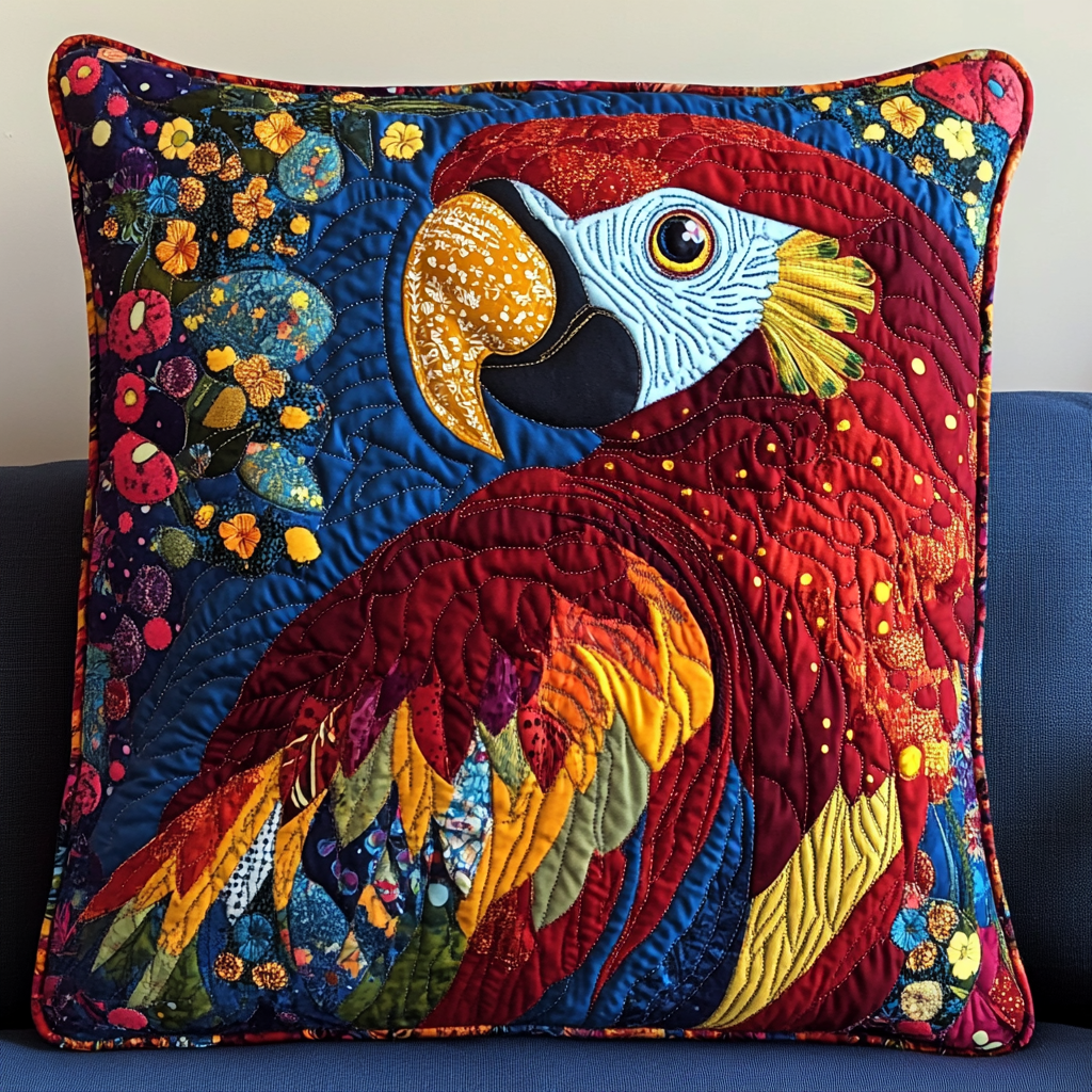 Parrot DAI311024450 Quilted Pillow Case