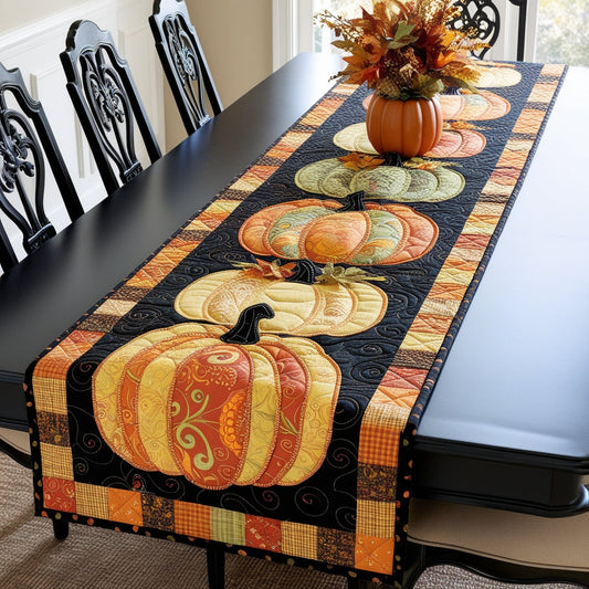 Pumpkin NTA311024238 Quilted Table Runner