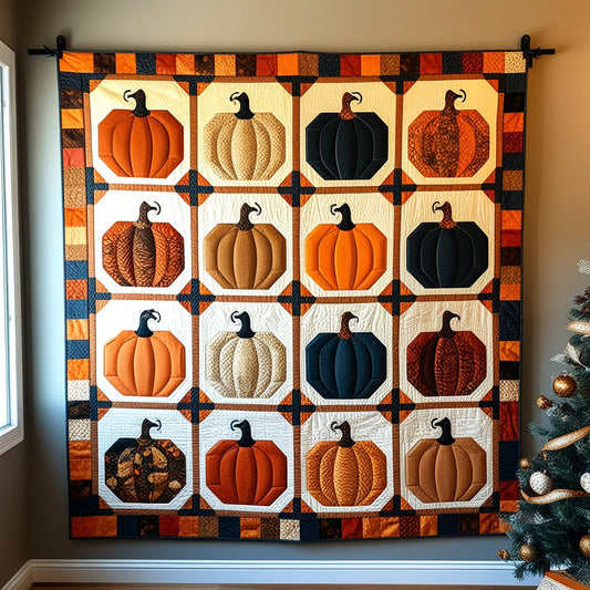 Pumpkin NTA311024324 Quilt Blanket