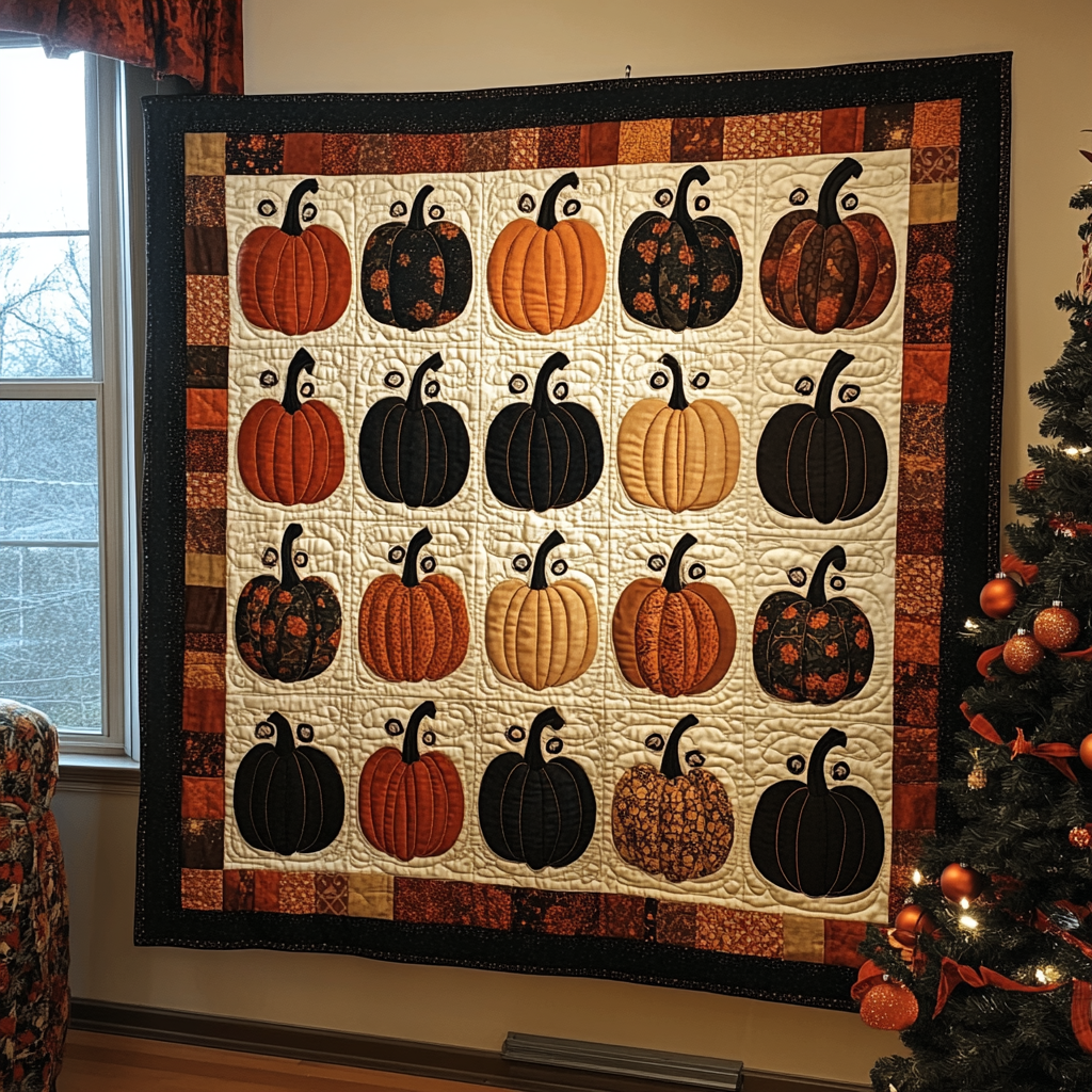 Pumpkin TAI311024315 Quilt Blanket