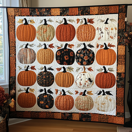 Pumpkin TAI311024321 Quilt Blanket